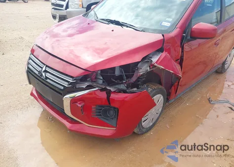 2024 Mitsubishi Mirage Es/Le z USA, uszkodzony, nr VIN ML32AUHJ0RH009101